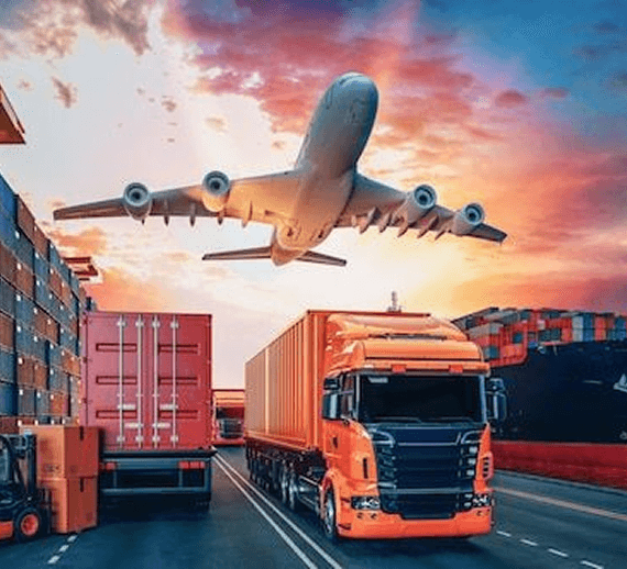 Logistics section background image